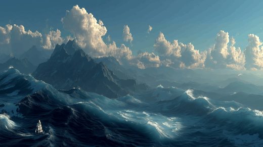 Stormy Sea puzzle preview